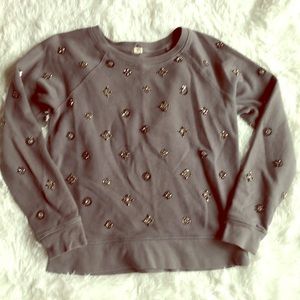 J. Crew beaded sweater